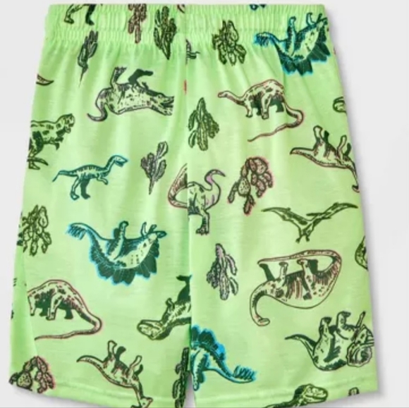 4 pairs of boys Shark/Dino Pajama Shorts Jack Size XL - Picture 2 of 3